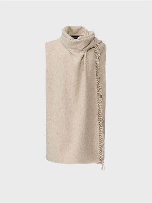 Wool Vest with Matching Scarf FABIANA FILIPPI | SAD216A908M5380164